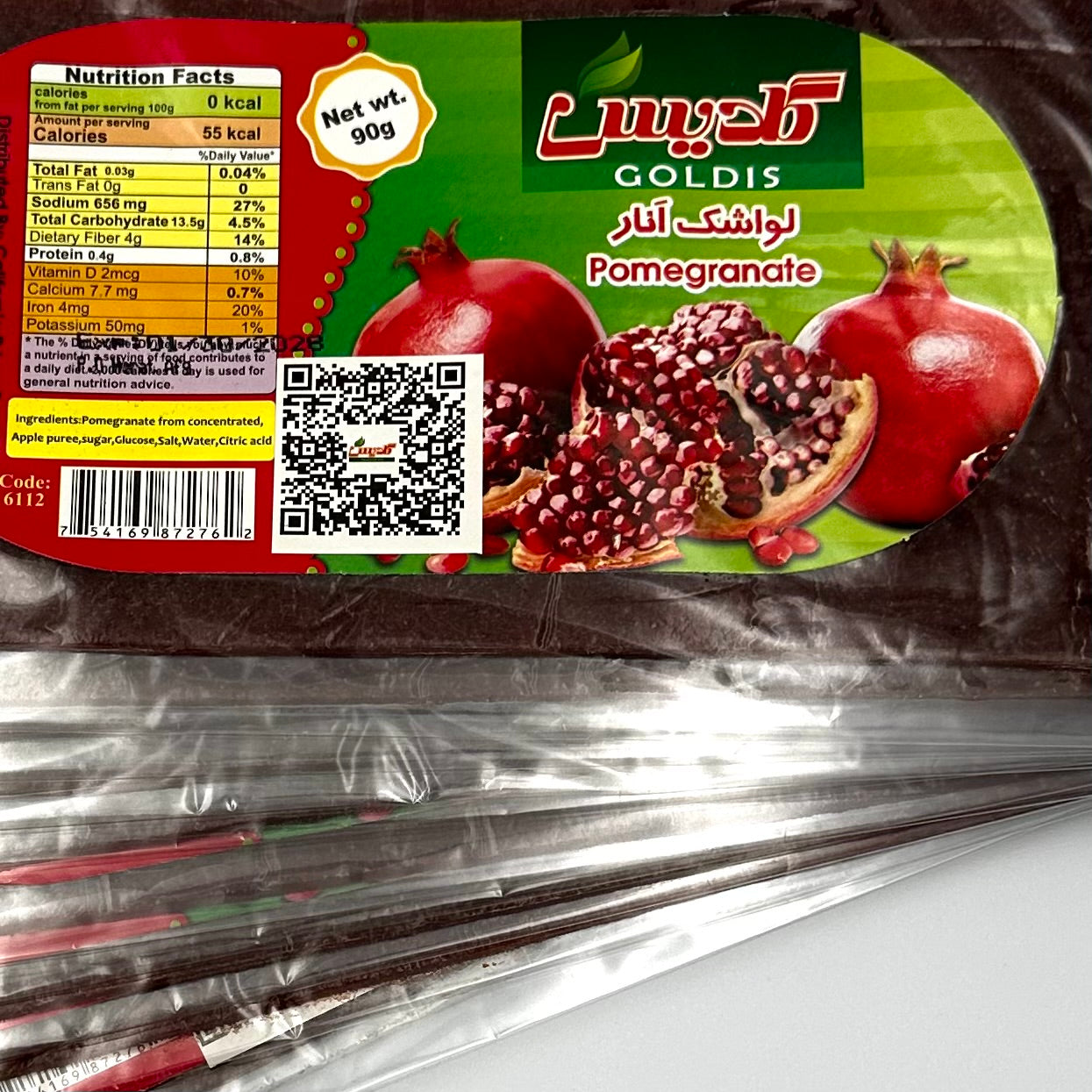 Goldis Fruit Roll Assorted Flavors 90 g