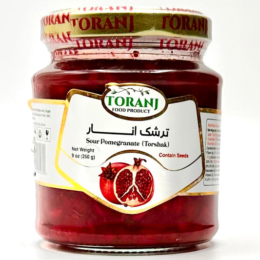 TORANJ Sour Pomegranate (Torshak) Net Wt. 250 g