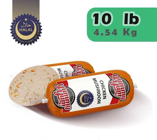 YummyYum-Kalbas Chicken Mushroom-Halal-10 Lb 4.54 Kg